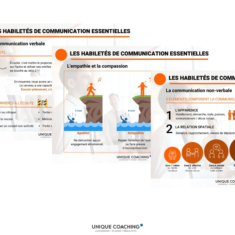 formation communication leadership aide mémoire