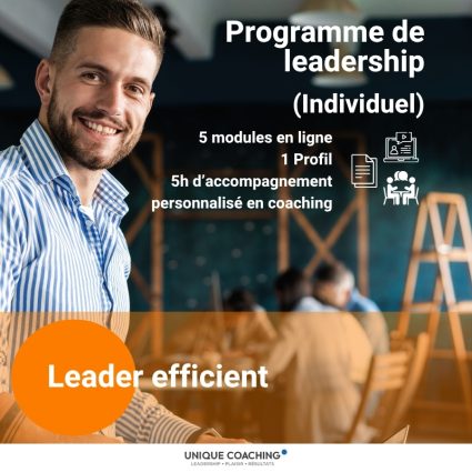 leader efficient individuel formation leadership